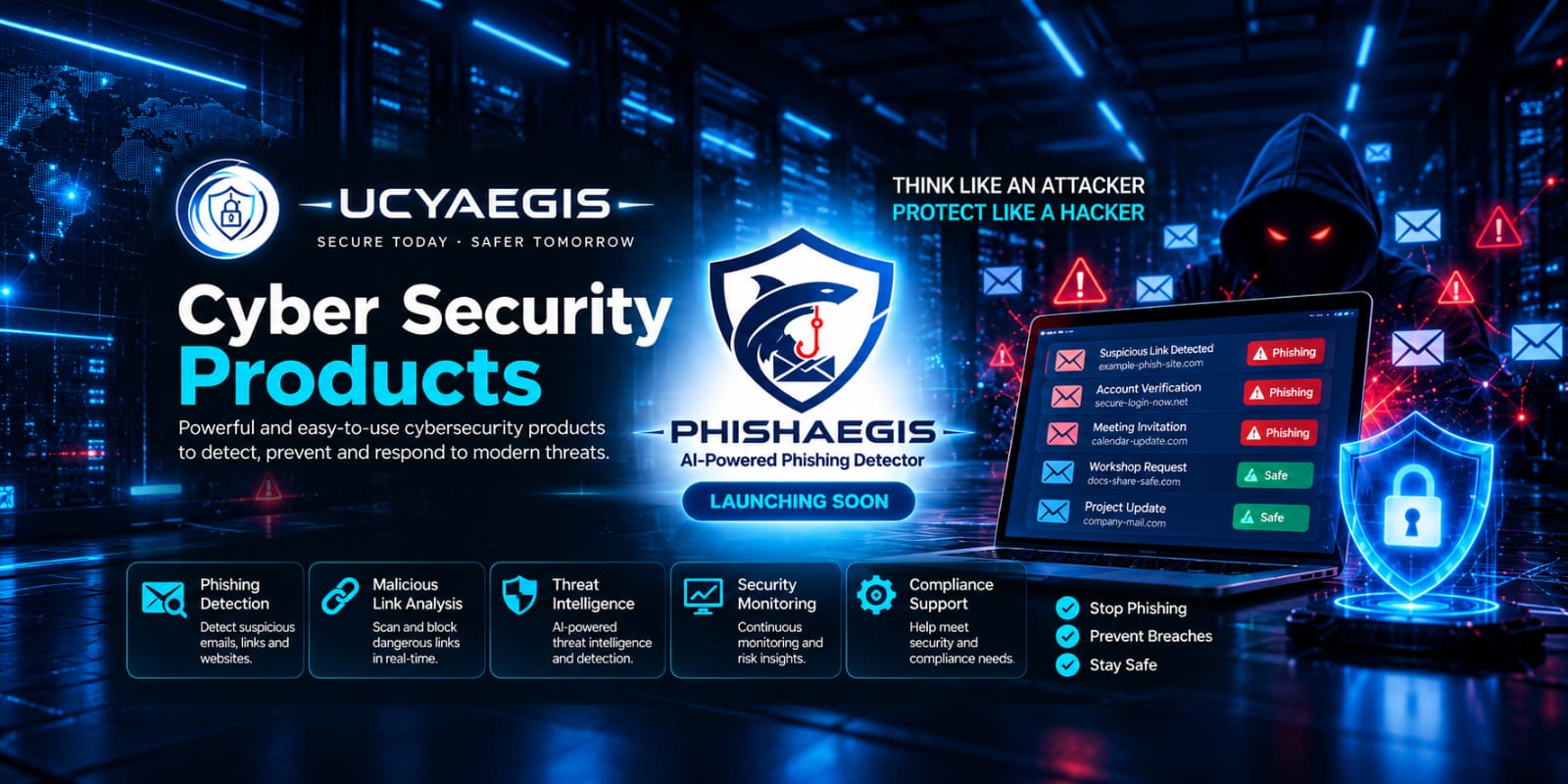 PhisAegis phishing defence product concept